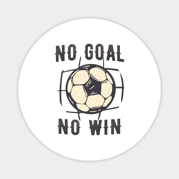 Soccer Winner Goal Victory Sport Tournament Magnet by Foxxy Merch